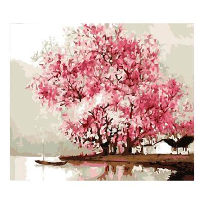 China DIY Arte pintado a mano con aceite Kit de retratos de lienzo Paisaje de estilo clásico para la decoración del hogar en venta