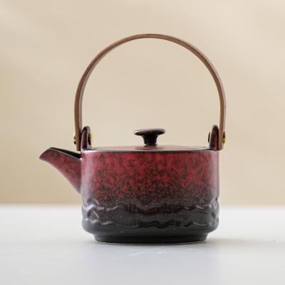 China 200ml Capacity Antique Copper Ceramic Tea Kettle for Economical Home and Commercial for sale