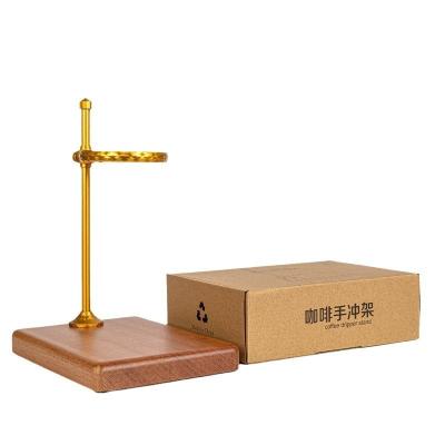 China Upgrade Your Coffee Setup with Solid Wood Drip Stand and Food Grade Filter Station for sale