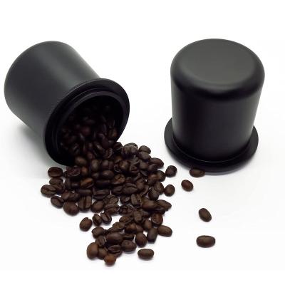 China 58mm Alimentador de polvo Taza de café de madera ecológica para prensar polvo de café en venta