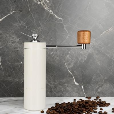 China Conical Mills Type Modern Retro Ceramic Burr Hand Coffee Grinder Portable Manual Mill for sale