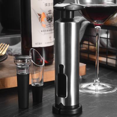 China Custom Color Smart Rechargeable Wine Opener with Auto Pourer and Bottle Opener Feature for sale