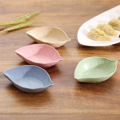 China Pickled Vegetables Wheat Parties-Seasoning Dish Plate for Disposable Plastic Tableware for sale