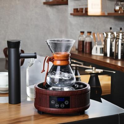 China Filtro de acero inoxidable 304 Máquina de café de vidrio clásica de 400 ml para amantes del té y el café en venta