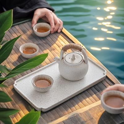 China Retro-Design-Stil Geschenk-Box Kaffeeset mit wasserdichtem handgebrühtem Kaffeekanzelset zu verkaufen