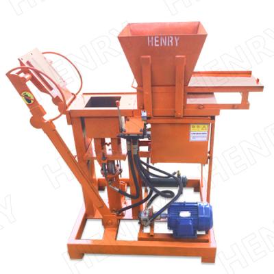 China Hotels 2023 Most Popular Soil Brick Machine Hr2-25, Clay Interlocking Bricks Making Machine for sale