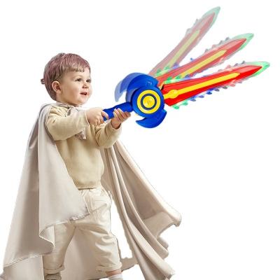 China Wholesale Colorful Music Flashing Electric Plastic Toy Swords Cosplay Shaking for sale