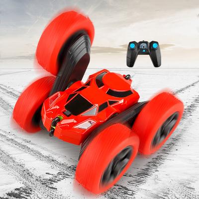 China RC Hobby RC Cars Stunt Car Toy 4WD 2.4Ghz Remote Control Double Sided 360 Rotating Vehicles RC Radio Control Children Kids Toys for sale