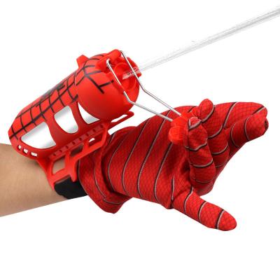 China Pretend Play Toy Set High Quality With New Design Children's Silk Spider Launcher Kicker Set Toy for sale