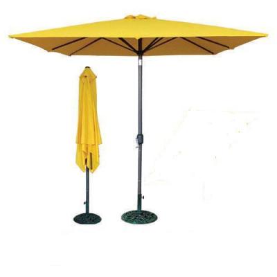 China Customized Modern Outdoor Uv Protection Square Parasol Garden Umbrella for sale