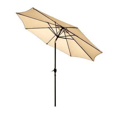 China Outdoor Furniture Cheap Customized Promotional Uv Protection Large Patio Foldable Upright Patio Garden Umbrella for sale