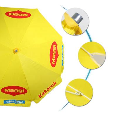 China Outdoor Furniture Hot Sale Wholesale Advertising Outdoor Sun Beach Umbrella for sale