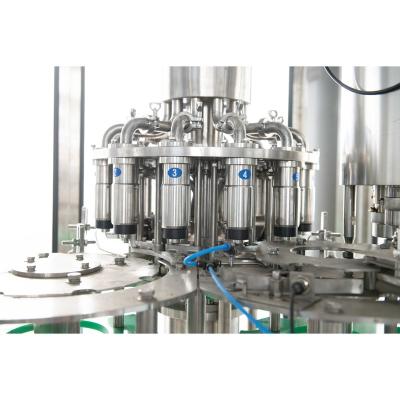 China Beverage Automatic Bottle Soybean Milk Juice Filling Machine Monoblock for sale