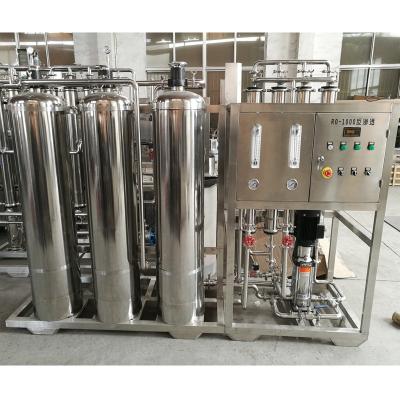 China food & Small Scale Commercial Beverage Plant/Plant Beverage Pure/Mineral Water Purification RO Reverse Osmosis Treatment System for sale