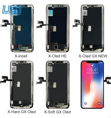 China for iphone X screen for iphone X oled display for iphone x lcd mobile phone lcd for iphone x for sale