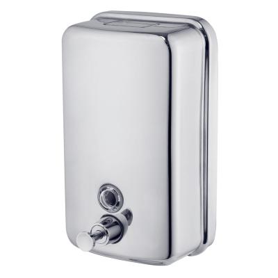 China Foam Soap Dispenser Stainless Steel Soap Dispenser Kitchen Solid 304 Stainless Steel for sale