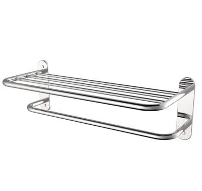 China Fashion SUS304 Bathroom Wall Mounted Metal Expandable Towel Racks for sale