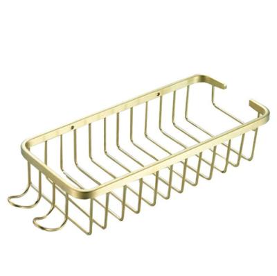 China wall mounted type small metal shower shelf for sale