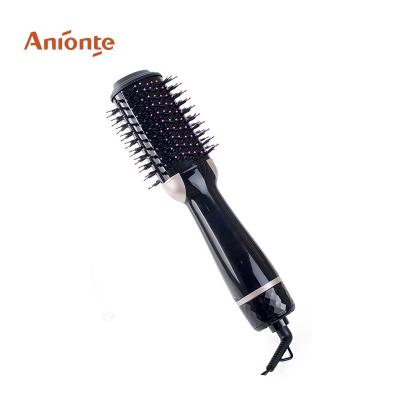 China New Fashion Ionic One Stage Brush Icarus Professional Dryer Hair Straightener Spin Brush for sale