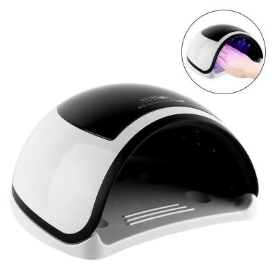 China Rechargeable Lampara De Unas UV Nail Polish Dryer Led Nail Lamp UV LED Nail Lamp Dropshipping Service 96W Sun Light Nail Polish Dryer Gel for sale