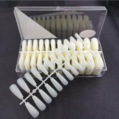 China Easy Apply And Remove Hot Sale 504pcs Artificial French Ultra-thin Clear Color False Nails Natural Nail Tips for sale