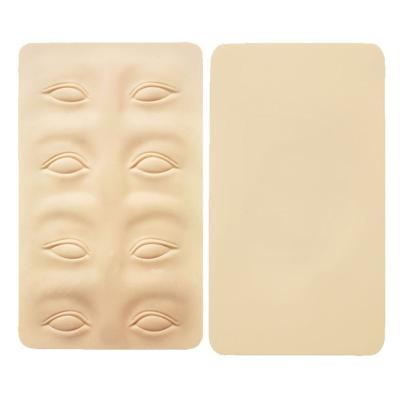 China High Quality Durable Latex Permanent Makeup Tattoo Practice Skin 3D Microblading Eye Lip Tattoo Practice Skin for sale