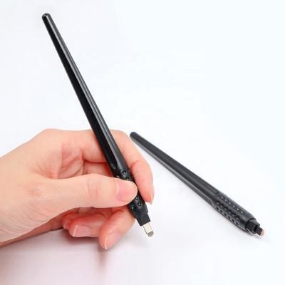 China Permanent Good Quality Super Thin Tattoo 3D Manual Disposable Eyebrow Embroidery Microblading Pen for sale