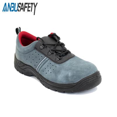 China Steel Toe Lightwight Low Steel Toe Boots Cut Out Safety Shoes For Work for sale