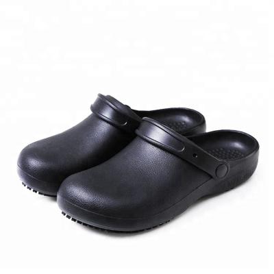 China Recyclable Professional Hospital Black Eva Anti - Slip Shoe For Nurses for sale