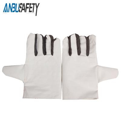 China White Working Leather Workshop Gloves Safety Gloves for sale