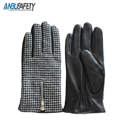 China Cheap Industration Men Leather Work Gloves Long for sale