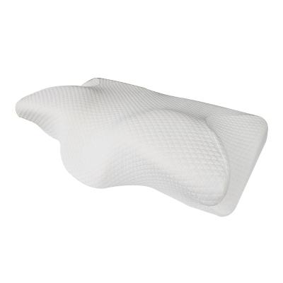 China New Wholesale Price Cotton Memory Foam Pillow Space Memory Spine Sleep Adult Slow Connected Breathable Butterfly Shaped Cervical Pillow for sale