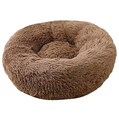 China Breathable Fluffy Pet Bed Dog Cat House warm soft Washable Plush Dog Couch Protector Pet Cave Sleeping Sack Bed for sale