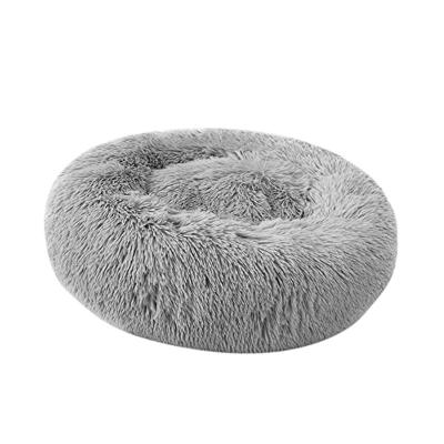 China Breathable Fluffy Pet Bed Dog Cat House warm soft Washable Plush Dog Couch Protector Pet Cave Sleeping Sack Bed for sale