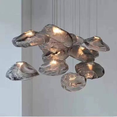 China 2022 Wholesale Modern Modern Ceiling Chandelier Living Room Dining Table Glass Ball Luxury Pendant Lamp For Dining Room for sale