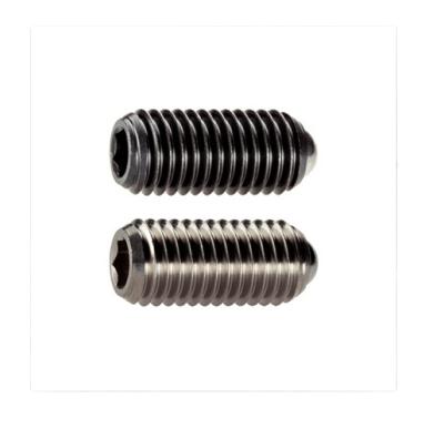 China Factory Wholesale Plunger Slotted Stainless Steel Set Screw / Stainless Steel Screw Ball Spring Plunger for sale