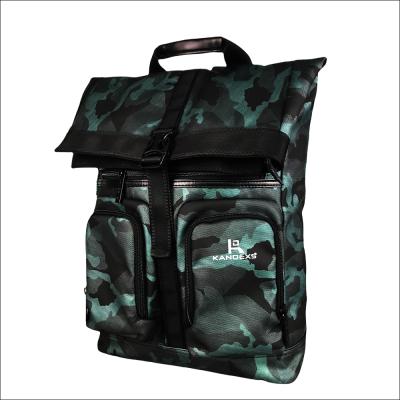 China PU Anti Theft Waterproof Backpack Durable Business Travel 15.6 Inch Laptop Backpack Backbag for sale