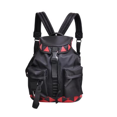 China Simple Design Basic Korean Stylish Fashionable Nylon Backpack For Woman Outdoor Activity Cycling With Large Capacity For College Unisex Style for sale