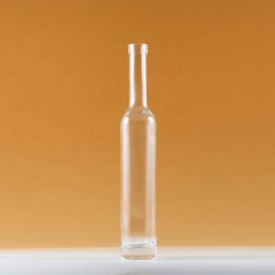 China Long neck glass shape thin and high wine bottle bottle for spirits. for sale