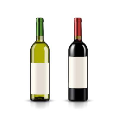 China Beverage High Performance Customized 750ml Fashion Empty Wine Bottles With Seal Caps for sale