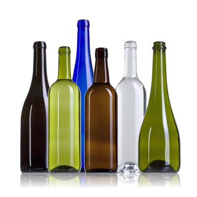 China Wholesale low price high quality red wine bottles for wine with wine bottle cork for sale