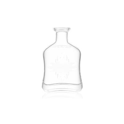 China Wholesale High Quality Bottle Cork Blown Glass Mini Wine Tequila Tequila Bottles for sale