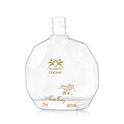 China Wine customized 200 bottel XO 350 500 750ml wholesale bottle custom brandy liquor bottle for sale