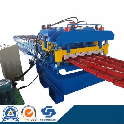 China                  Full Automatic Roof Panel Glazed Tile Rolling Forming Machine with Good After Sale Service              for sale