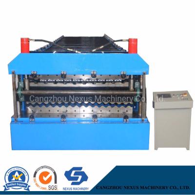 China                  Ibr 686 Roofing Sheets Making Machine Ibr Profile Galvalume Roof Panel Roll Forming Machine              for sale