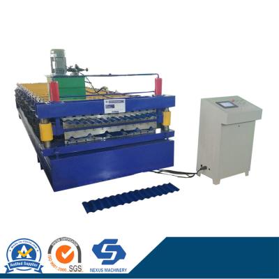 China                  Steel Roof Roll Forming Machine Metal Roofing Sheets Panel Roll Forming Machine              for sale