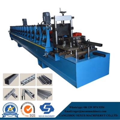 China                  High Speed Solar Photovoltaic Stents Stud Roll Forming Machine              for sale