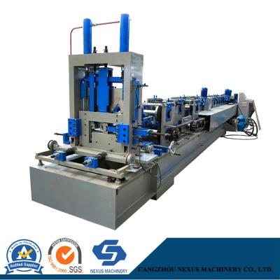 China                  C Z Purlin Shape Frame Roof Steel Purling Making Machine Automatic C Purling Roll Forming Machine              for sale