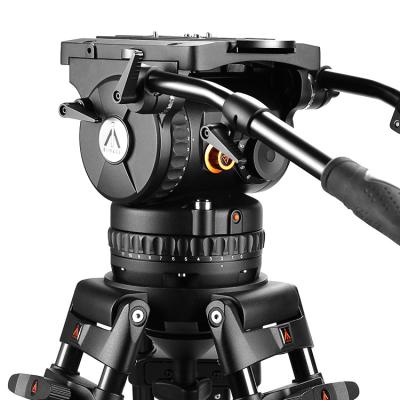 China E-IMAGE GH40 PLUS Professional Video Camera Head 40kg Liquid 150mm Payload With Two Pan Bar 150mm for sale