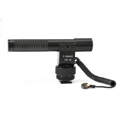 China Cheap Handheld Video Microphone E-IMAGE DS-18 DS18 Interview Camera Shotgun Microphone For Camcorder for sale